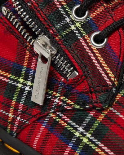 Tenis Dr Martens 1461 Zip Tartan Para Mujer DR2219E